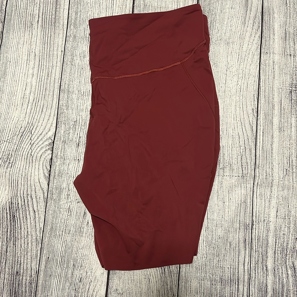 Lululemon Base Pace High-Rise Short 8" Mulled Wine
